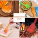 Silicone Basting Brush Pastry Brush Set (Set of 4) Heat Resistant Brush and Dishwasher-safe Perfect for Cooking Baking Grilling Basting and Marinating- Colourful - B07BBLBK5M